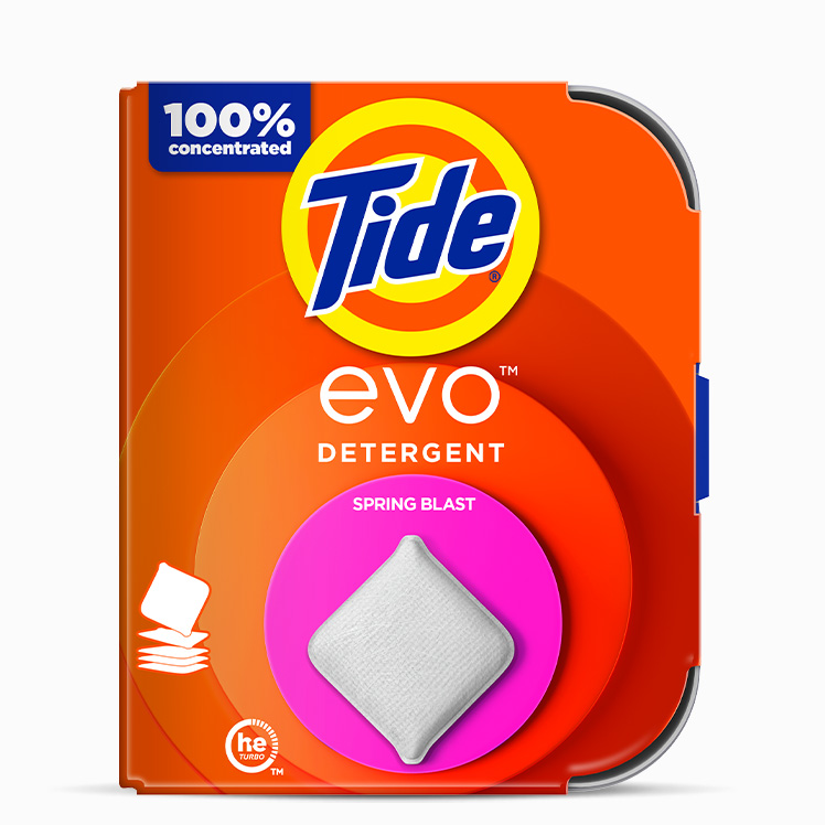 Tide evo Laundry Detergent Tiles, Spring Blast Scent - Image 3