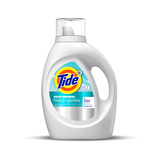 Tide Free and Gentle Odor Refresh Detergent