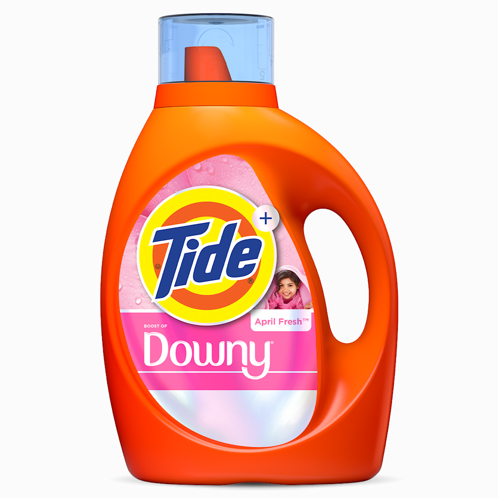 Tide Plus A Touch of Downy Liquid Laundry Detergent - Image 3