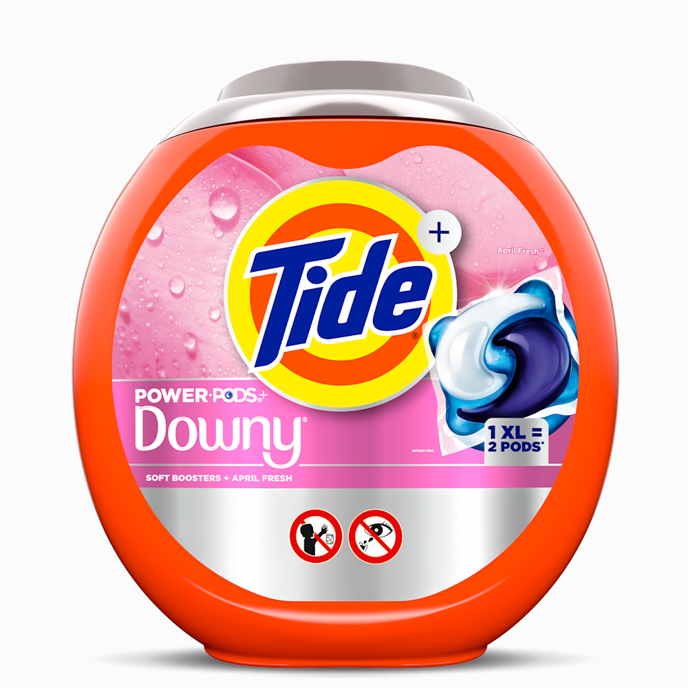 Tide Power PODS with Downy Soft Boosters, Lasting Freshness with April Fresh Scent - Image 3