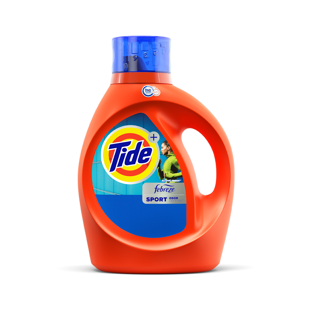 Tide Plus Febreze Sport Odor Defense Liquid Laundry Detergent