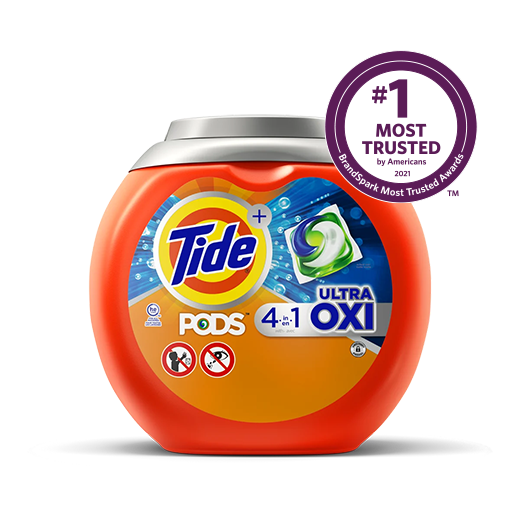 Tide PODS Ultra OXI Laundry Detergent - Image 3