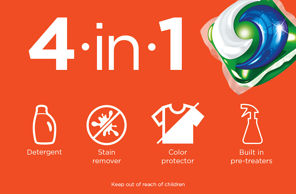Tide PODS Ultra OXI Laundry Detergent - Image 5