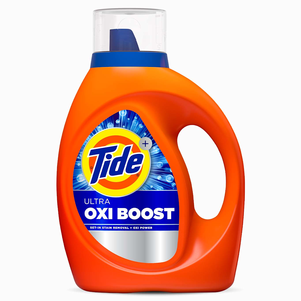 Tide Ultra OXI Boost High Efficiency Liquid Laundry Detergent - Image 3